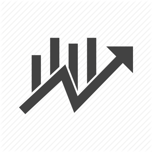 Business, Financial, Graph, Increase, Profit, Rates, Sales Icon