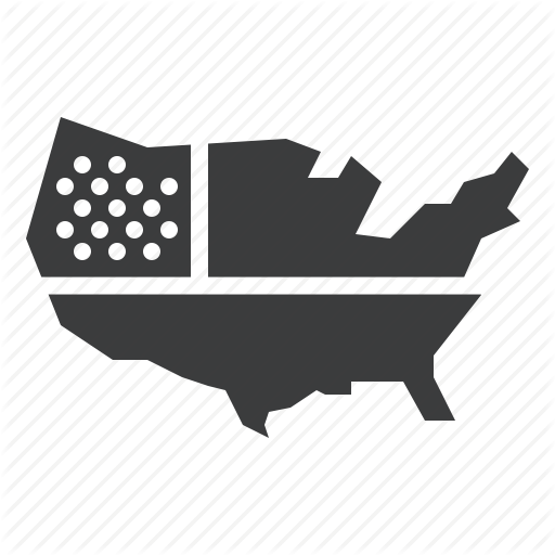 America, American, Independence Day, July Map, United States