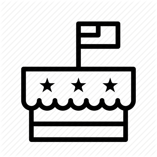 Brownie, Cake, Flag, Holiday, Independece, Independence Day, Pie