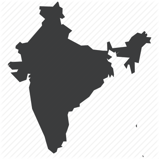 Asian, Country, India, Kashmir, Map, Navigation, Without Icon