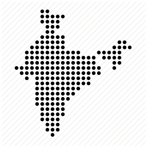 Country, India, Indian, Location, Map Icon