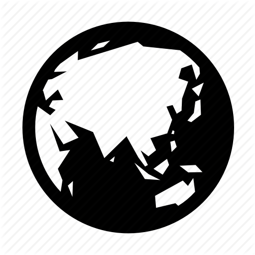 Asia, Earth, Globe, Indian Ocean, World, World Map Icon