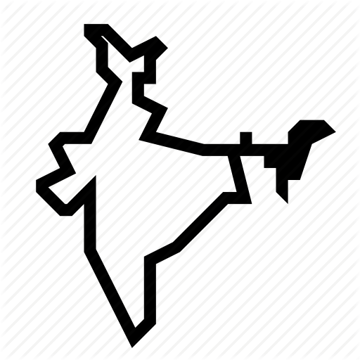 India, Map Icon