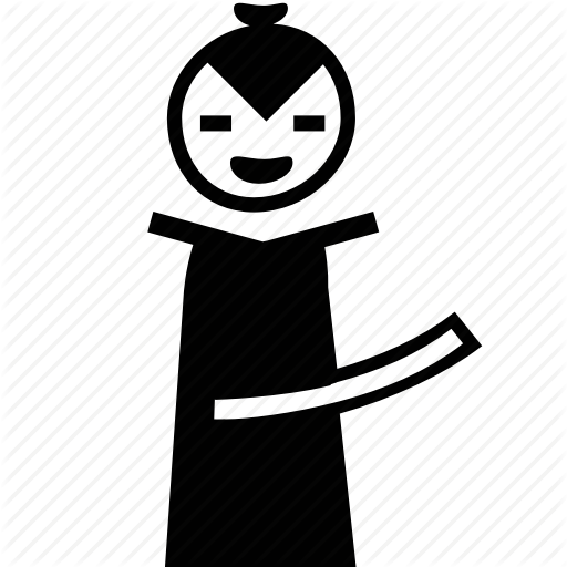 Niponic, Person, Samur Swordsman, Warrior Icon