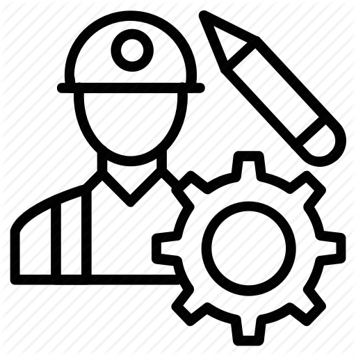 Architect, Builder, Designer, Engineer, Engineering Icon