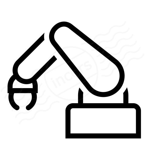 Iconexperience I Collection Industrial Robot Icon