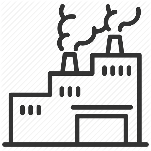 Industry, Factory, White, Transparent Png Image Clipart Free