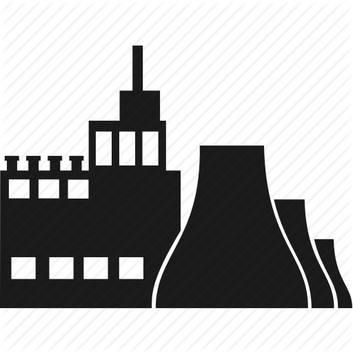 Building, Company, Factory, Industry Icon