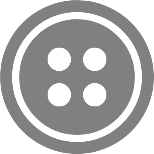 Gray Button Icon