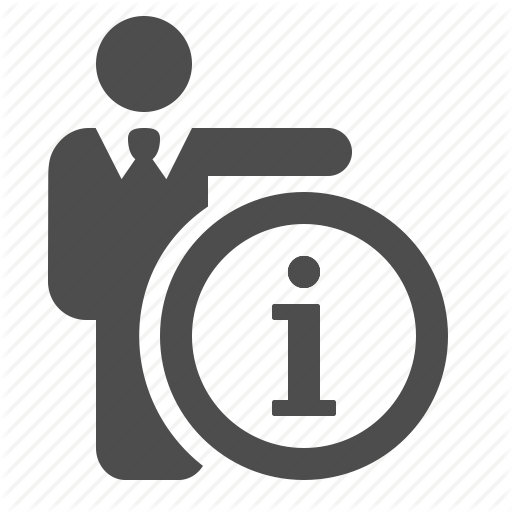 Businessman, Info, Info Button, Information, Man Icon