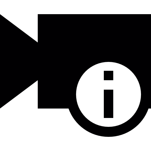 Video Information Button