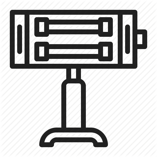 Heater, Heating, Infrared Icon