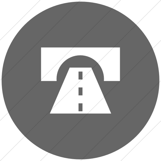 Flat Circle White On Gray Ocha Humanitarians