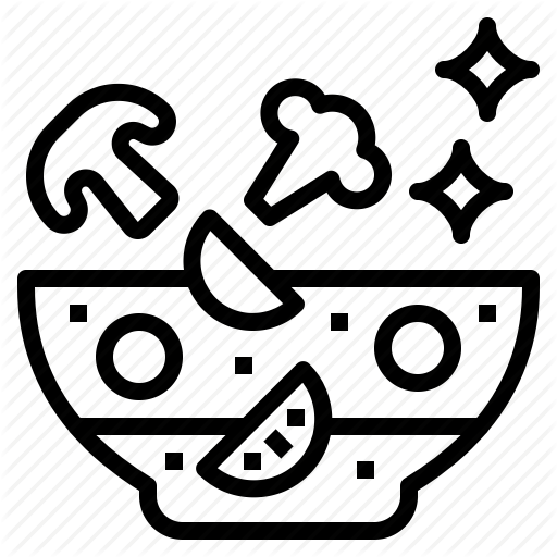 Food, Fresh, Ingredients, Percent, Raw, Salad Icon