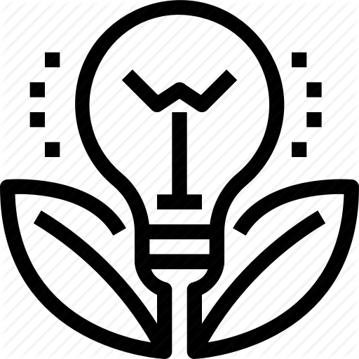 Creativity, Growth, Idea, Initiative, Plant, Thinking Icon
