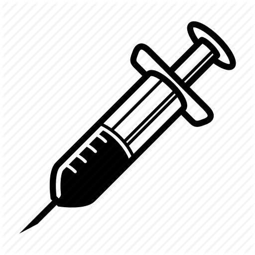 Inject, Injection, Medication, Shot, Syringe Icon