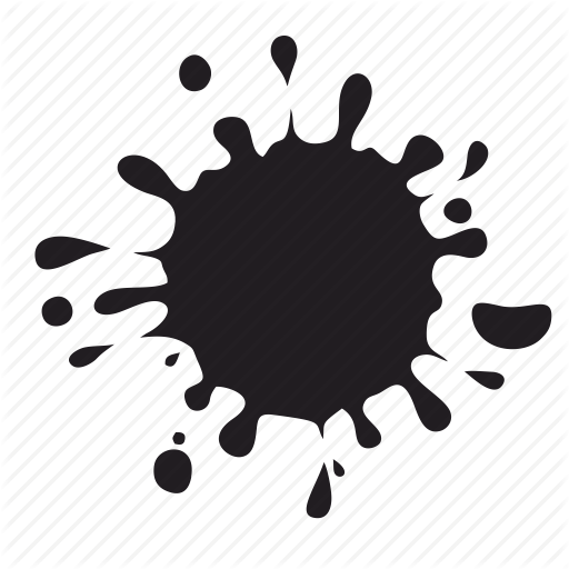 Dirty, Drop, Ink, Spot Icon