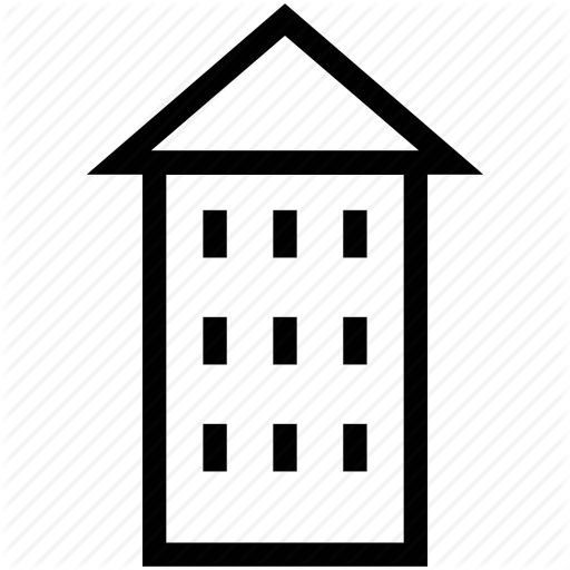 Building, Hotel, Hotel Building, Inn, Tavern Icon