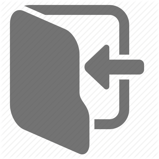 Arrow, Directory, Enter, File, Folder, Insert Icon