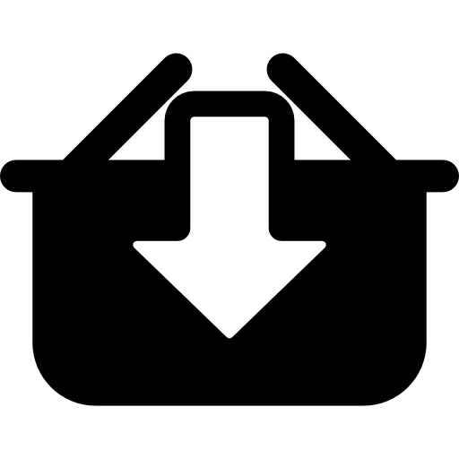 Insert In Basket Icons Free Download