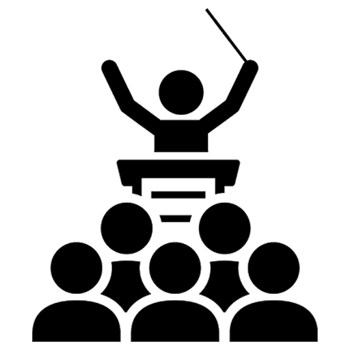 Conductor Icon Black