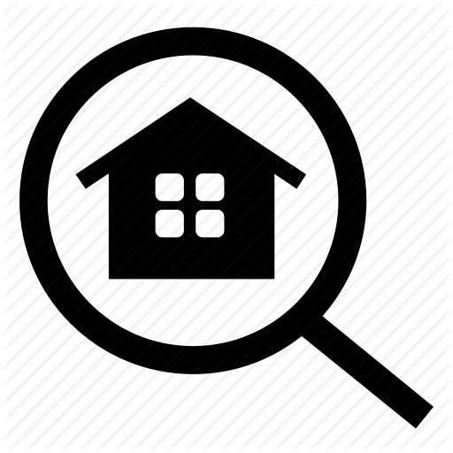 House Search, Housing, Inspection, Property, Real Estate Icon