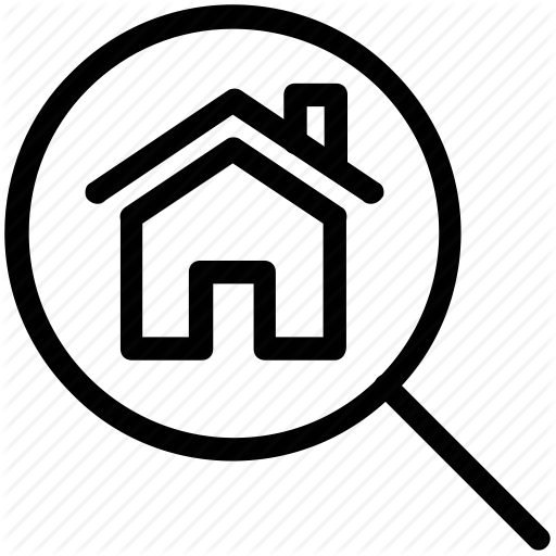Building, Find, Inspection, Magnifier, Magnifying, Real, Search Icon