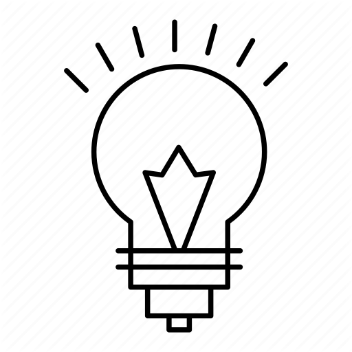 Bulb, Creativity, Idea, Innovation, Inspiration Icon