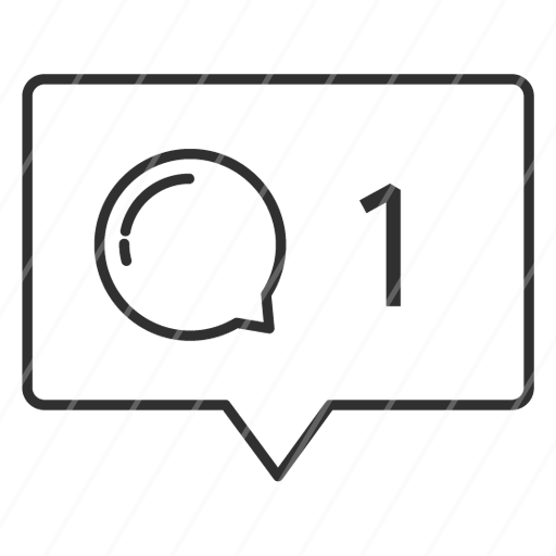 Instagram Comment Icon Iconbasket