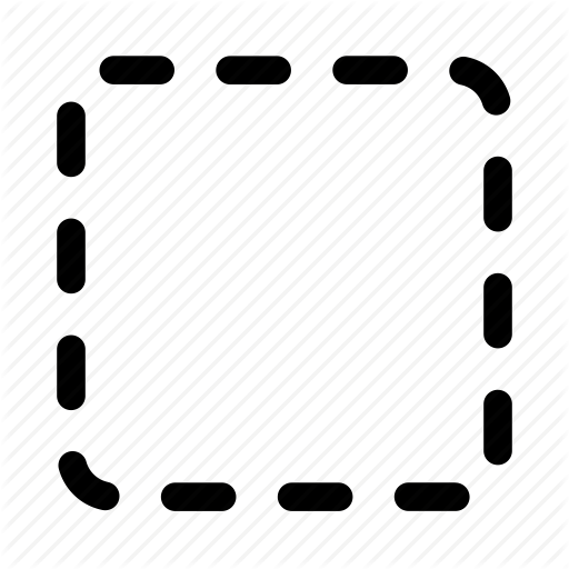 Dotted, Highlight, Line, Selection, Square, Tool Icon