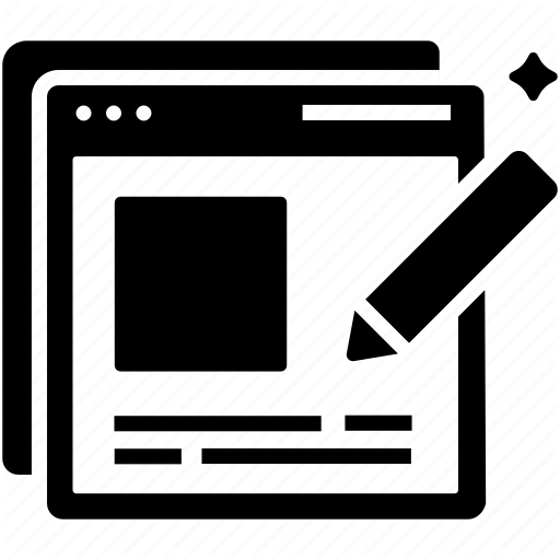 Article, Blog, Blogger, Content, Creator, Social Media, Writing Icon