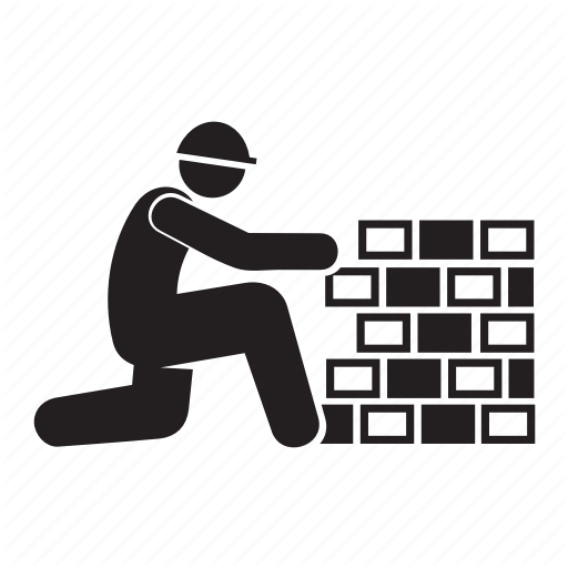 Brick, Construction Worker, Creator, Labor, Worker Icon