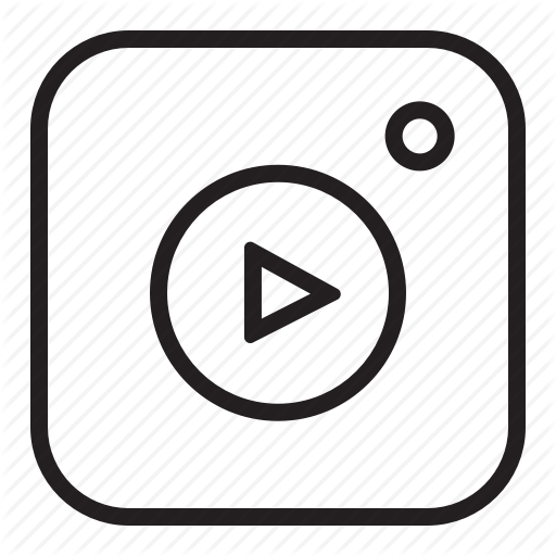 Instagram, Stories, Video Icon