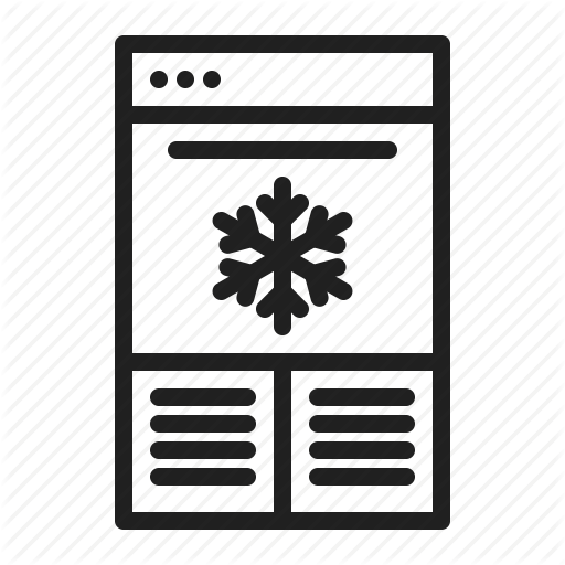 Freezer, Ice, Kitchen, Maker, Refrigerator Icon