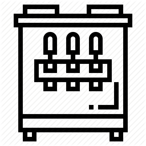 Ice Cream, Machine, Maker Icon