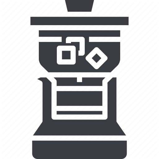 Brew, Coffee, Cold, Drip, Ice, Iced, Maker Icon