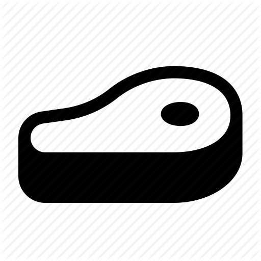 Beef, Dinner, Food, Halal, Ham, Sirloin, Steak Icon