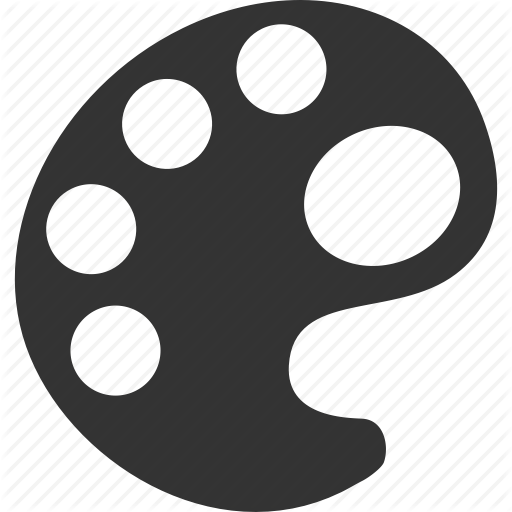 Color Palette, Draw, Layout, Paint Tools, Paintbrush, Painter