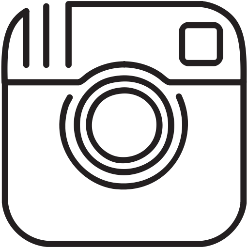 Instagram White Outline Logo Png Images
