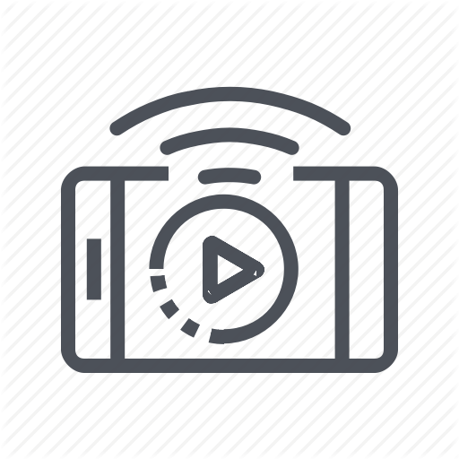 Live, Media, Movie, Streaming, Video Icon