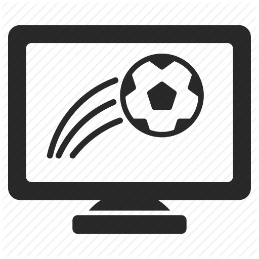 Broadcast, Football, Live, Match, Television Icon