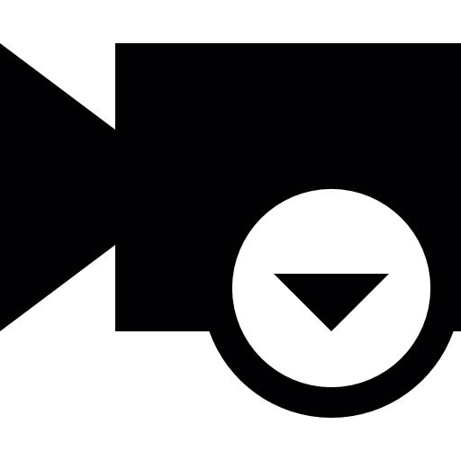 Video Down Button Icons Free Download