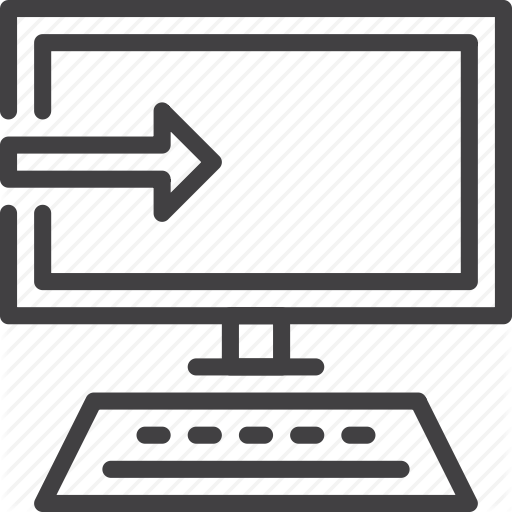 Arrow Inside, Computer, Install, Pc, Software Icon