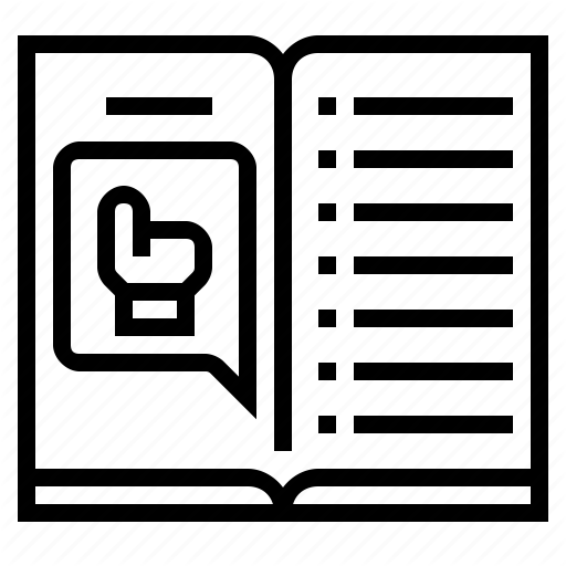 Book, Guide, Information, Instruction, Manual, Tutorial Icon
