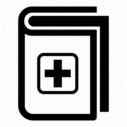 Booklet, Guide, Instructions, Manual, Medical Book Icon