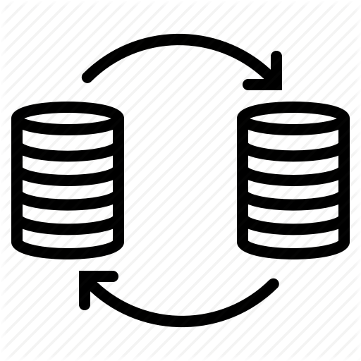 Data, Integration, Management Icon