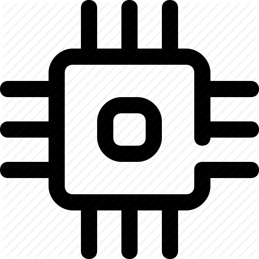 Chip, Core, Intel, Processor Icon