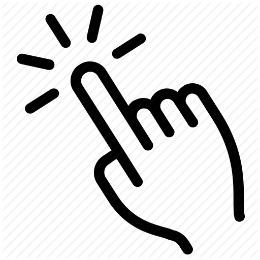 Click, Drag, Hand, Interactive, Screen, Tap, Touch Icon