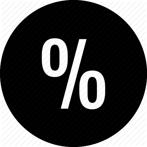 Interest, Percentage, Rate Icon