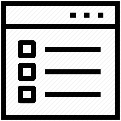 List Item, User Interface, Web Content, Web List Item Icon
